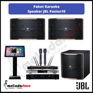 Paket Karaoke Speaker JBL Pasion 10 - Lengkap